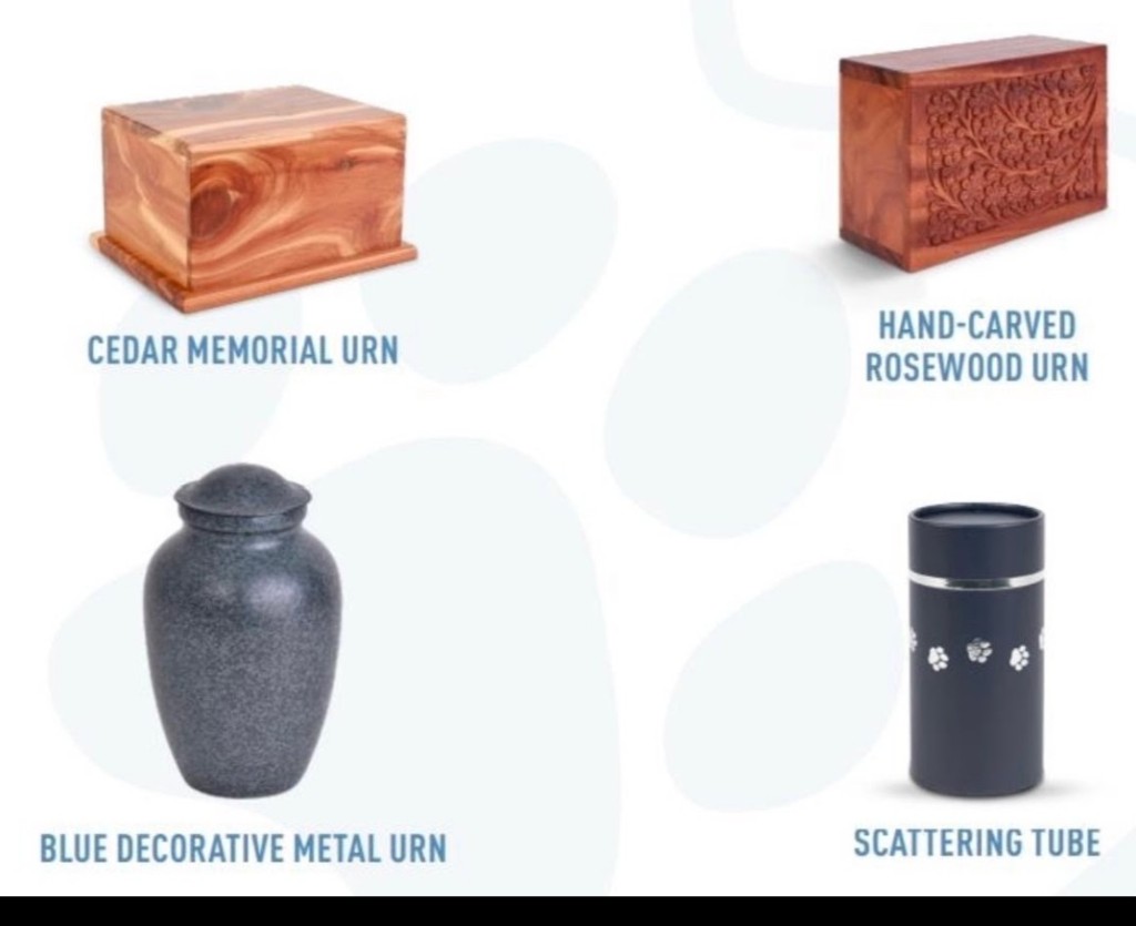 Cedar Memorial Urn